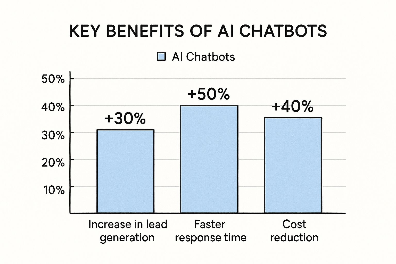 Infographic about ai chatbot for lead generation