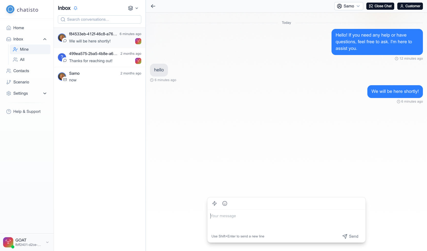 Collaborative Shared Inbox